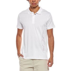 Cavalli Class Mens  Polo Shirt, White